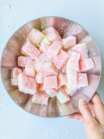 coconut rose chi chi dango