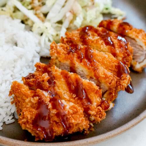 Crispy Tonkatsu (Japanese Pork Katsu) - Drive Me Hungry