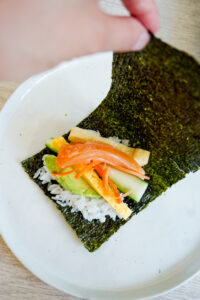 how to roll temaki sushi
